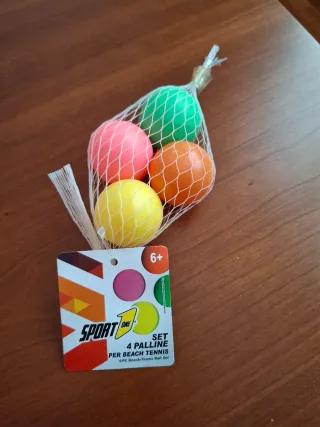 Set 4 Palline da Spiaggia Sport One