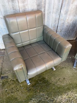 Poltrone Verdi in Metallo (2 unità)