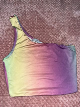 Top Bershka Ombre Talla XS