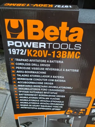 Taladro Beta 1972/K20V-13BMC 20V