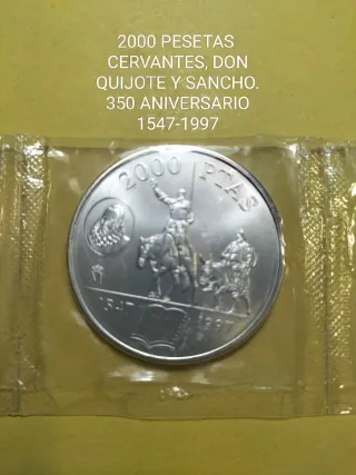 Lote 18 Monedas Plata 2000 Pesetas