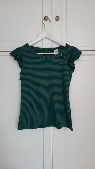 Camiseta Killah rayas verde