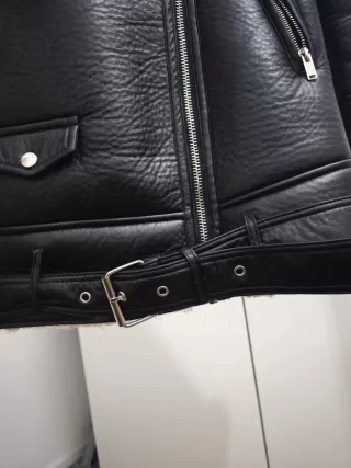 Cazadora doble faz oversize