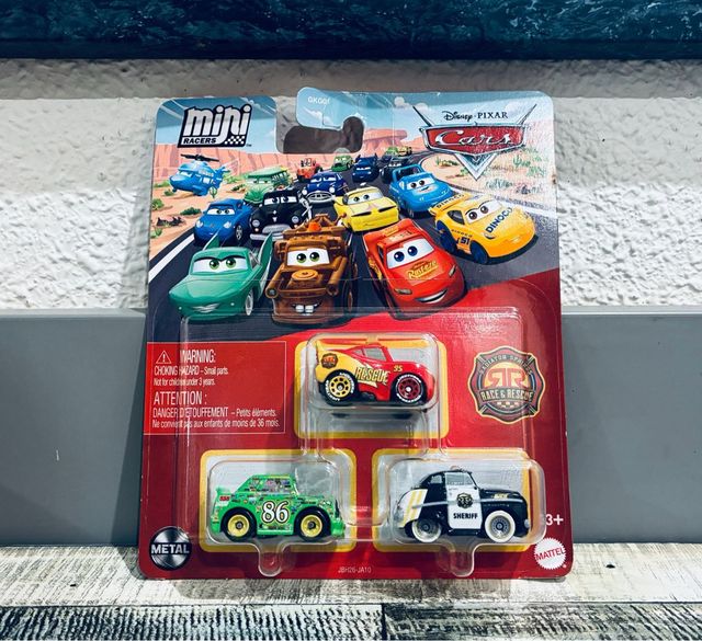 Pack 3 Mini Racers Radiator Springs Race & Rescue