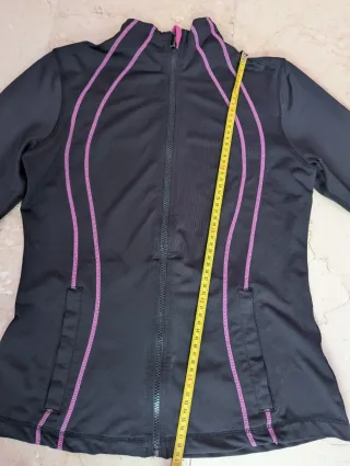 Chaqueta deportiva mujer negra Talla L