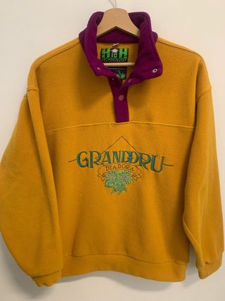 Pile Diadora Vintage Giallo Viola