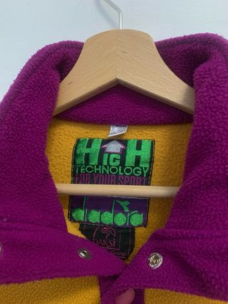 Pile Diadora Vintage Giallo Viola