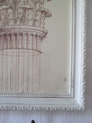 CUADRO VINTAGE COLUMNA GRIEGA