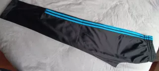 Abbigliamento sportivo Adidas blu e nero per bambini