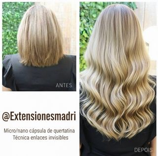 Extensión Domicilio - Queratina Micro/Nano Cápsula