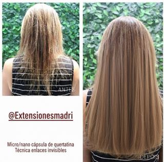 Extensión Domicilio - Queratina Micro/Nano Cápsula