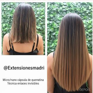 Extensión Domicilio - Queratina Micro/Nano Cápsula