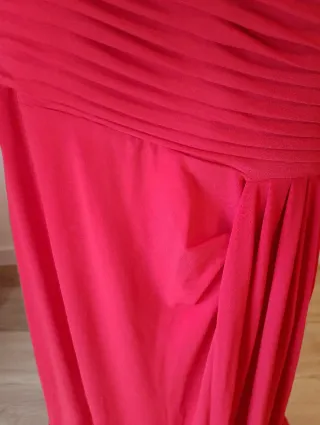 Vestido largo fiesta/invitada rojo