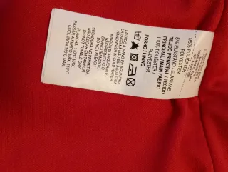 Vestido largo fiesta/invitada rojo