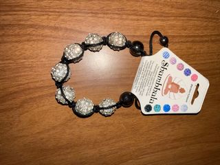 Pulsera Shambala Bolas Brillantes