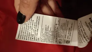 Cappotto rosso Benetton donna.  Come nuovo