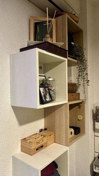 4 Cubos Almacenaje IKEA EKET