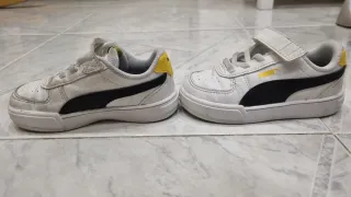 Scarpe Puma Bambino Bianche