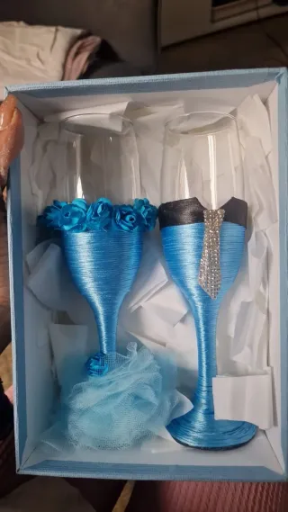 Copas de Boda Decoradas