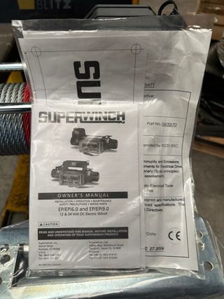 Cabrestante Eléctrico Superwinch