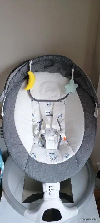 Hamaca para bebé con mosquitera