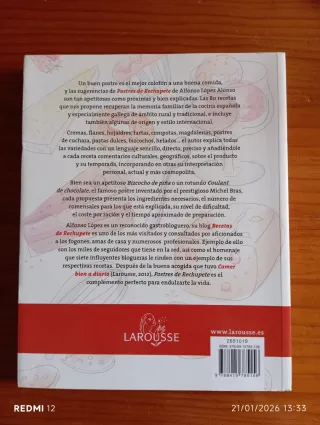 Postres de rechupete.