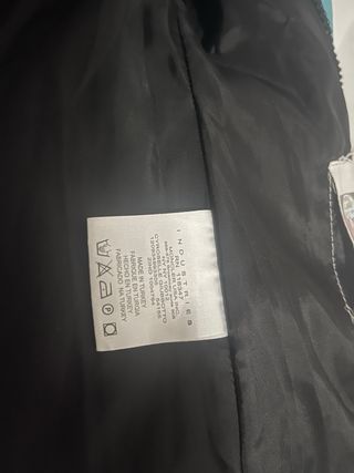 Chaqueta Moncler Vintage Lunares Turquesa