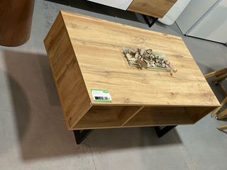 Mesa de centro madera y metal