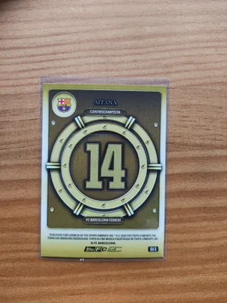 Aitana Bonmatí Gold Vault Limited Edition Topps