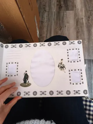 Álbum de fotos vintage