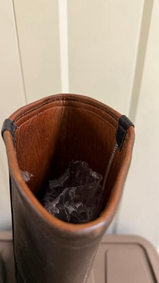 Botas de cuero estilo campero