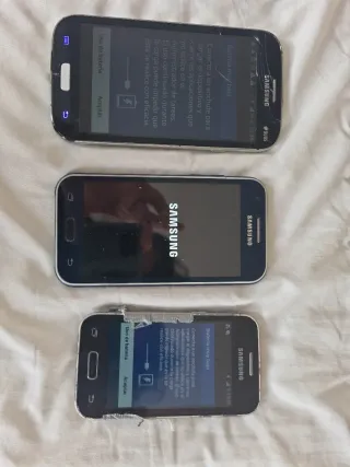 6 moviles samsung, 1 tablet sansung, 1 Lg y 3 vint