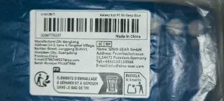 Funda Móvil Azul, para Galaxy S20 FE 5G Deep Blue