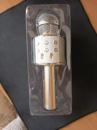 Micrófono Karaoke Dasounds Dorado/Plateado