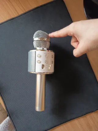 Micrófono Karaoke Dasounds Dorado/Plateado