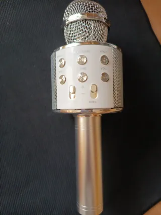 Micrófono Karaoke Dasounds Dorado/Plateado