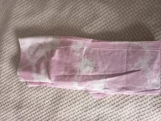 Leggings Tie-Dye Rosa y Blanco