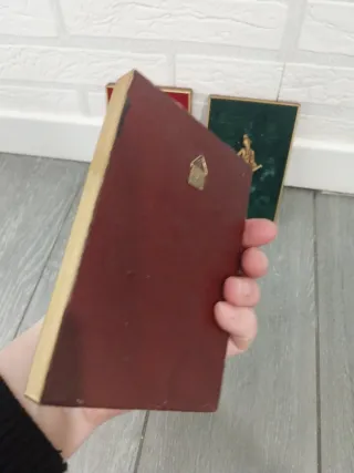 3 Cuadros Antiguos Figuras Doradas