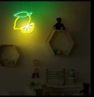 Lampada Neon LED "Limone"