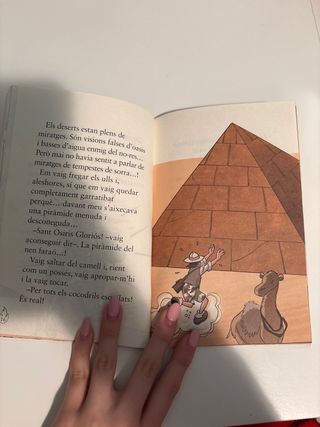 libro en catalán la piràmide perduda