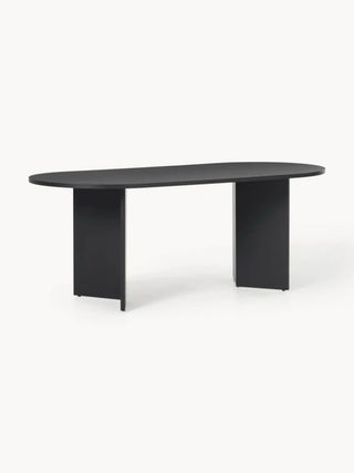 Mesa de comedor ovalada. Impecable!