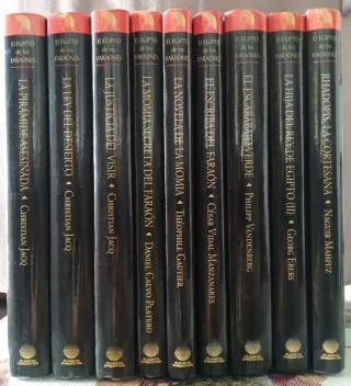 9 Libros sobre Egipto