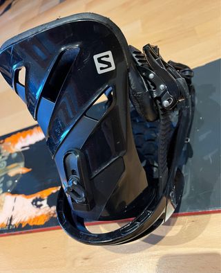 Tabla Snowboard 155 + Fijaciones Salomon