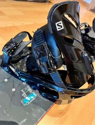 Tabla Snowboard 155 + Fijaciones Salomon