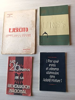 REVISTA REVOLUCION NACIONAL-OBRERO ALEMÁN-EJERCITO