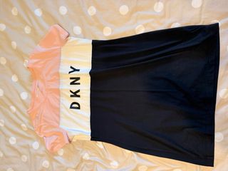 Vestido DKNY Colorblock Talla L