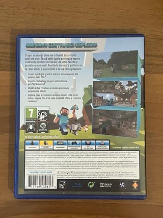 Minecraft playstation4 edition