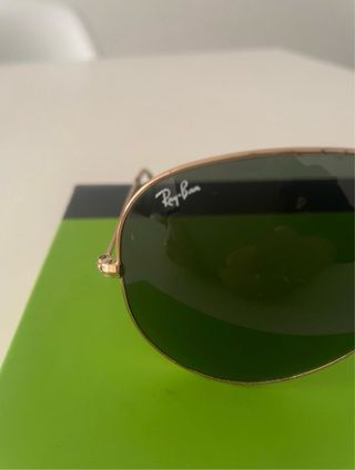 Gafas de sol Ray Ban doradas