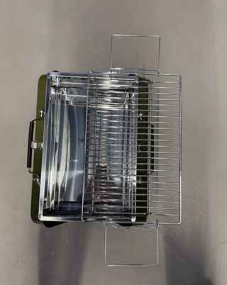 Barbacoa portátil pequeña verde