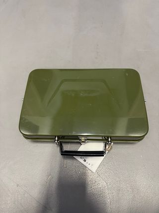 Barbacoa portátil pequeña verde